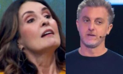 No Domingao Fatima Bernardes alfineta Luciano Huck e leva resposta