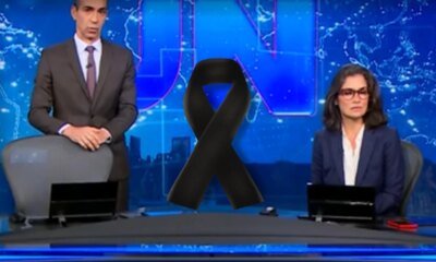 No Jornal Nacional Cesar Tralli comove com noticia triste dada