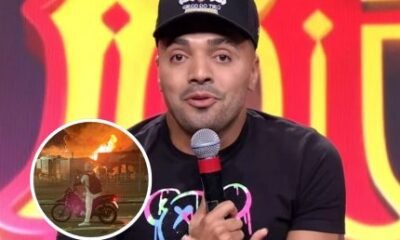 O picadeiro esta de luto Tirulipa lamenta incendio em seu