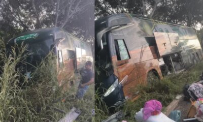 Onibus de banda famosa sofre grave acidente em rodovia e
