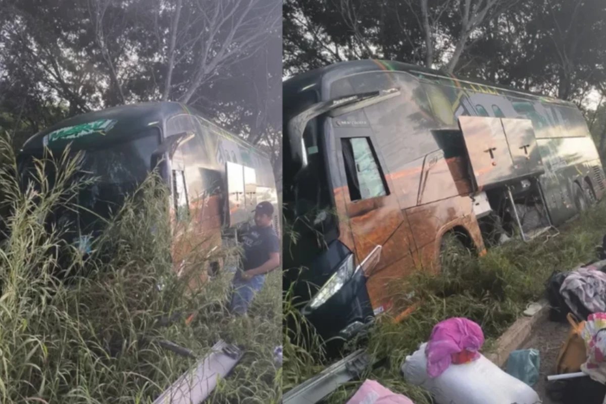 Onibus de banda famosa sofre grave acidente em rodovia e