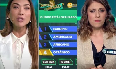 Participante erra pergunta facil no Show do Milhao e declaracao