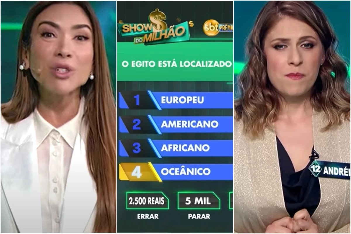 Participante erra pergunta facil no Show do Milhao e declaracao