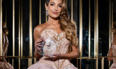 Patricia Poeta celebra homenagem em Cannes Aquela menina esta radiante