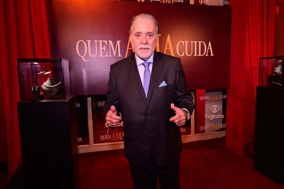 Quem Ama Cuida Tony Ramos exalta Walcyr Carrasco e fala