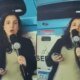 Susto reporter do SBT e atropelada ao vivo por viatura