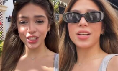 To em Portugal Melody nega ser a jovem aos beijos
