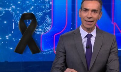 Triste morte e anunciada por Cesar Tralli jornalista pos o