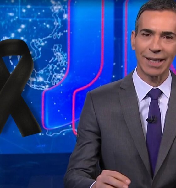 Triste morte e anunciada por Cesar Tralli jornalista pos o