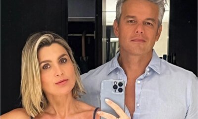 Video Flavia Alessandra chora em homenagem ao marido o apresentador