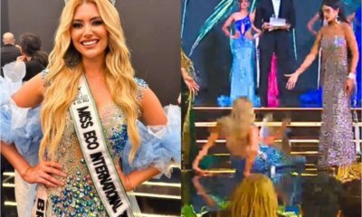 Video Miss Brasil leva um baita tombo durante concurso realizado