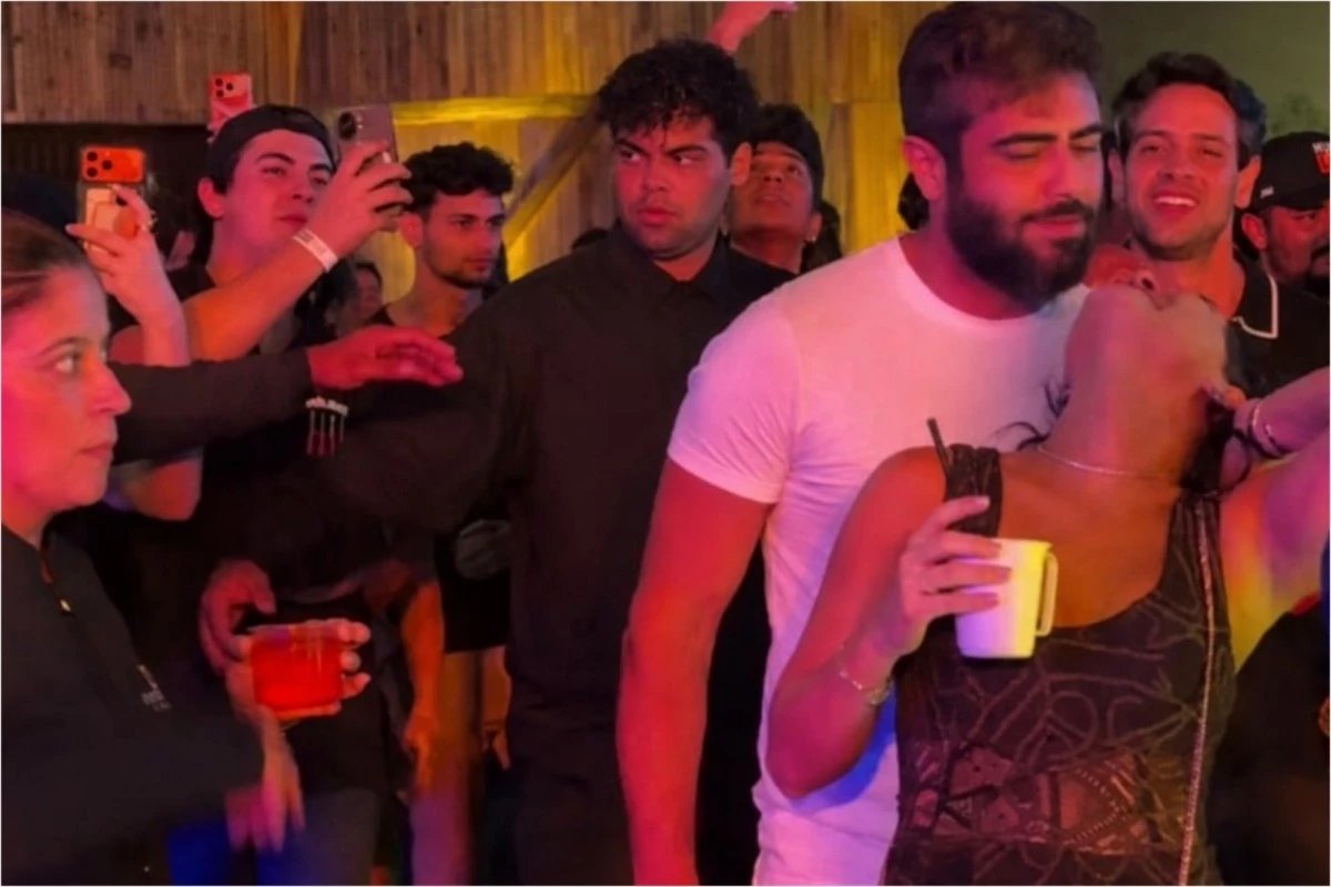 Video apos puxar o cabelo da esposa o sertanejo Henrique