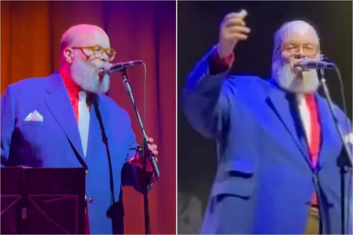 Video cantor e atingido por rolha durante show Ed Motta