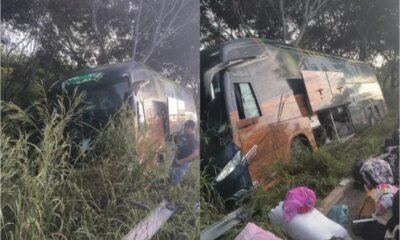 Video onibus que levava a Banda Mastruz com Leite sai