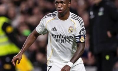 Vini Jr e liberado de ferias pelo Real Madrid e