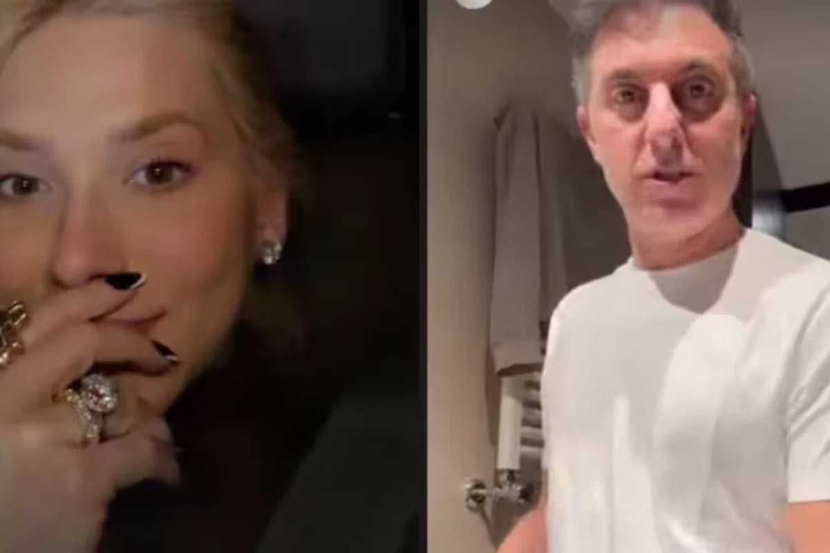 Virginia Fonseca da puxao de orelha em Luciano Huck e