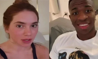 Virginia causa ao reagir a video envolvendo Vini Jr.webp