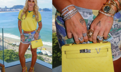 Virginia mostra look para amistoso do Brasil e aposta em