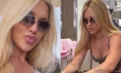 Virginia posta video beijando macaco em viagem a Dubai e