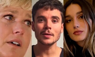 Xuxa cai no choro e genro se manifesta apos ocorrido
