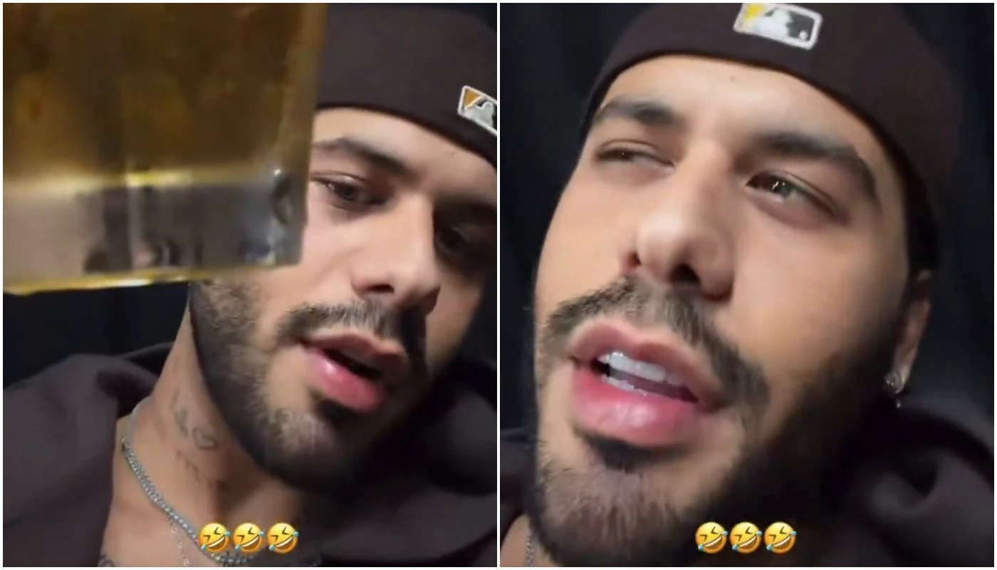 Ze Felipe faz comemoracao apos termino de Virginia veja.webp
