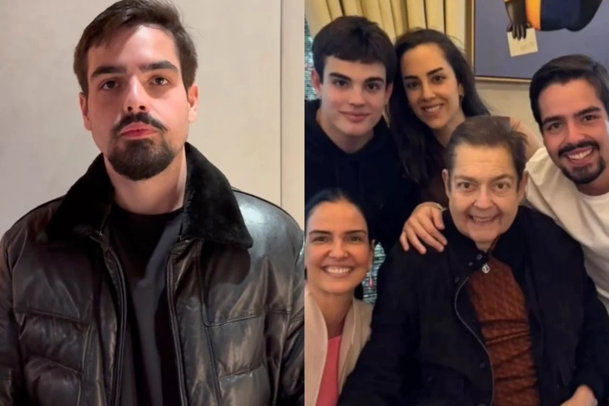 ‘Esta nesses ultimos… coube ao filho de Faustao dar noticia