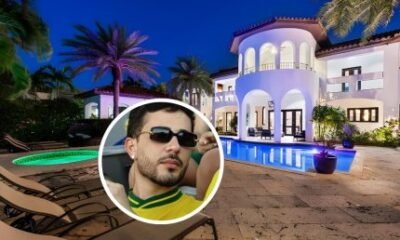 10 quartos e muito luxo a mansao alugada por Carlinhos