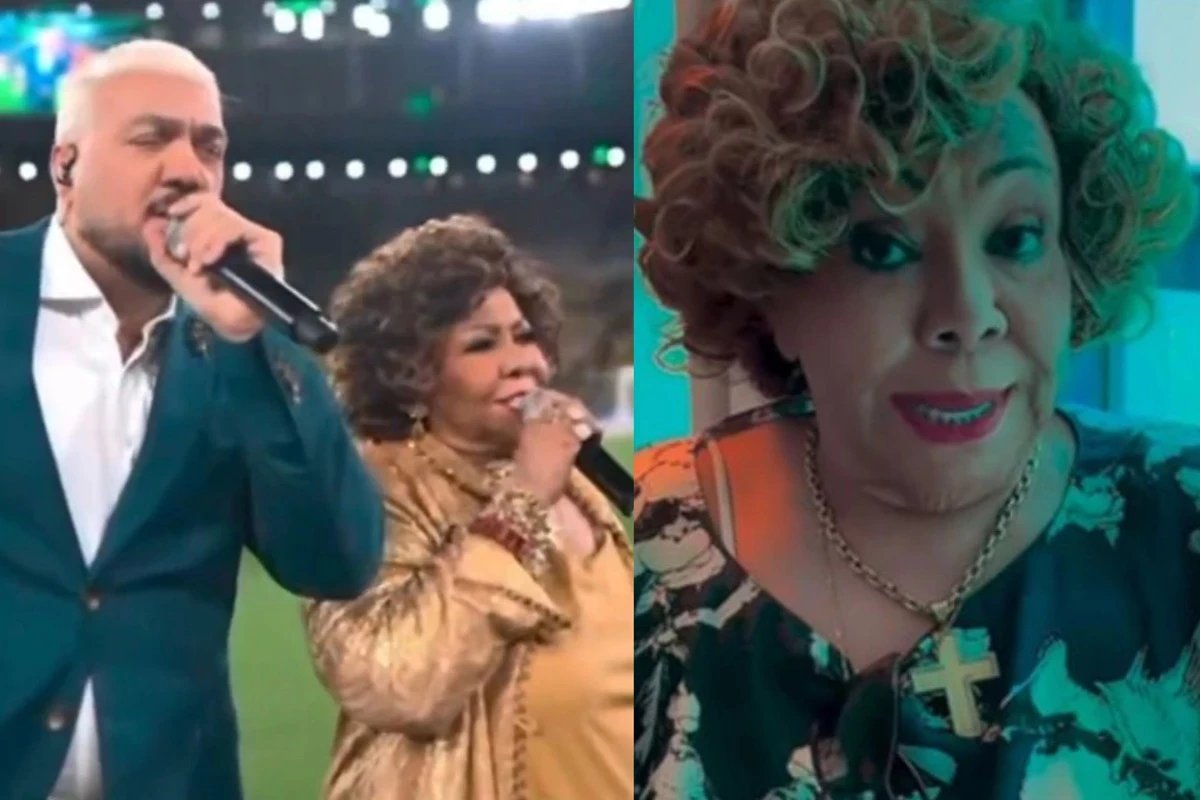 Alcione se manifesta apos ocorrido ao cantar o hino nacional