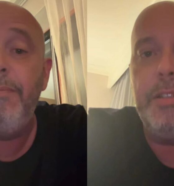Alex Escobar passa por bateria de exames apos susto ao