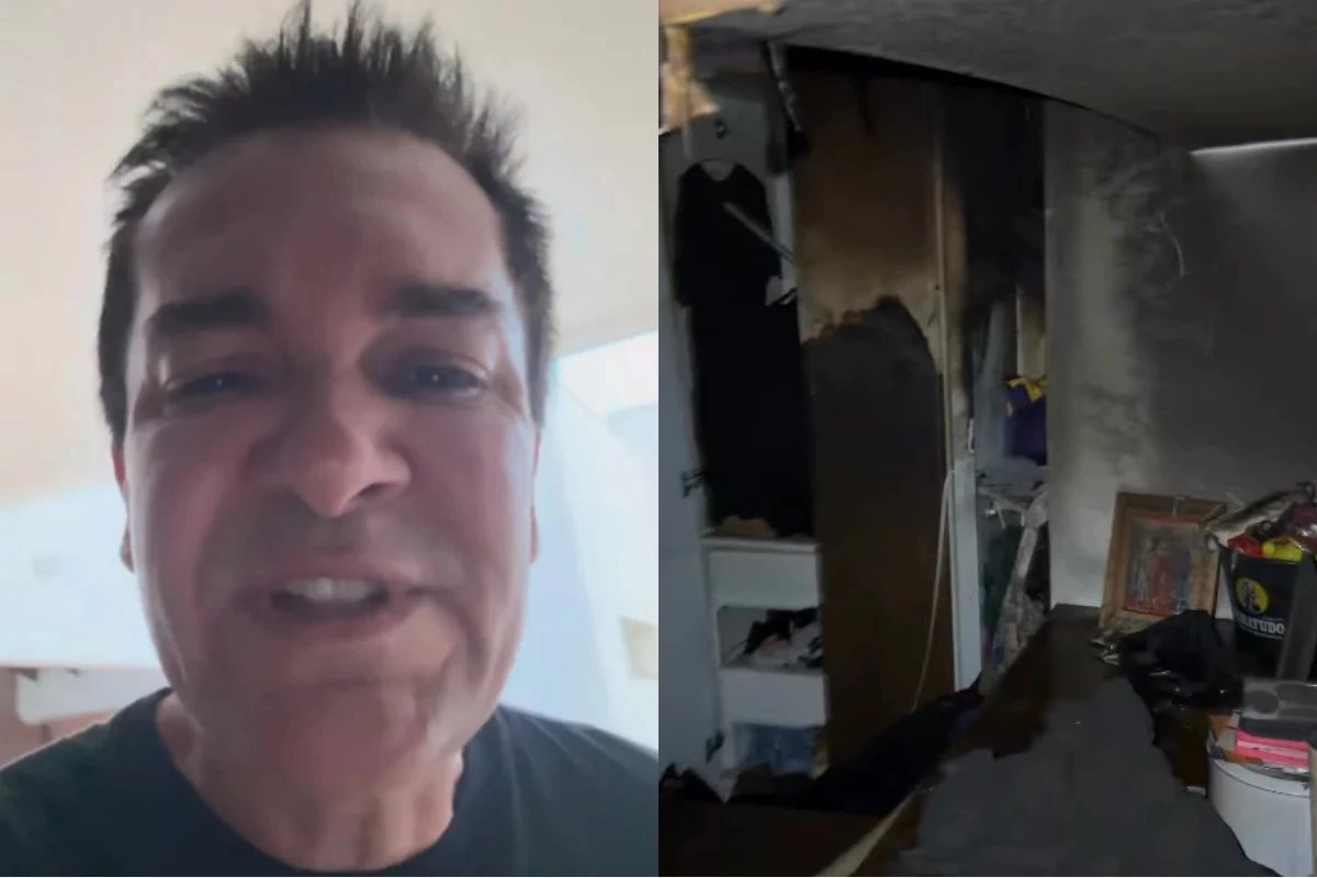 Algo sobrenatural acontece apos parte da casa de Regis Danese