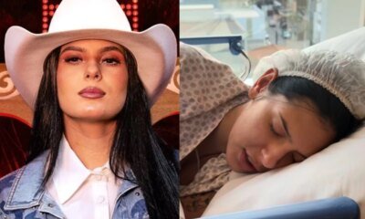 Ana Castela surge em leito de hospital e ocorrido com