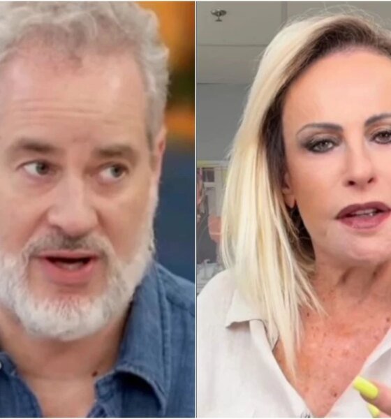 Ana Maria nao se cala diante de Dan Stulbach na