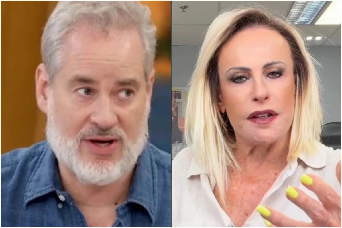 Ana Maria nao se cala diante de Dan Stulbach na
