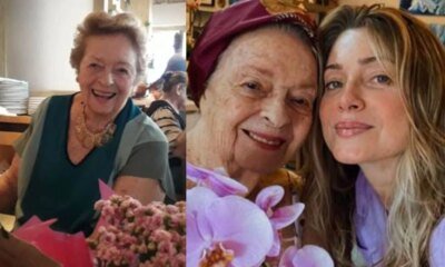 Aos 94 anos ocorrido com a mae de Leticia Spiller