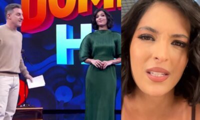 Apos atitude de Luciano Huck no palco do Domingao bailarina