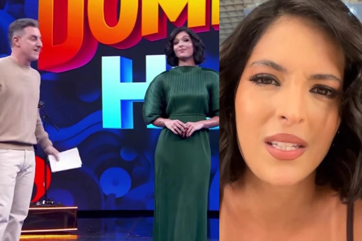 Apos atitude de Luciano Huck no palco do Domingao bailarina