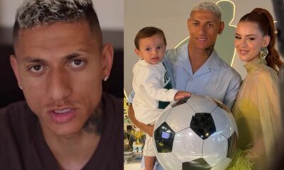 Apos criticas ao nome do filho Richarlison perde a paciencia