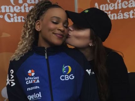 Apos declaracao de amor de Rebeca Andrade equipe esclarece especulacoes