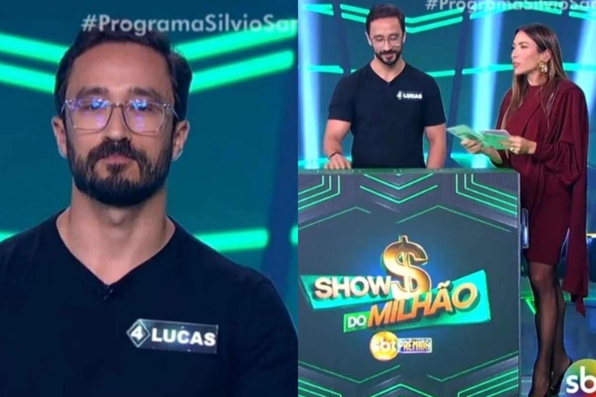 Apos ignorar questao simples homem encerra participacao no Show do