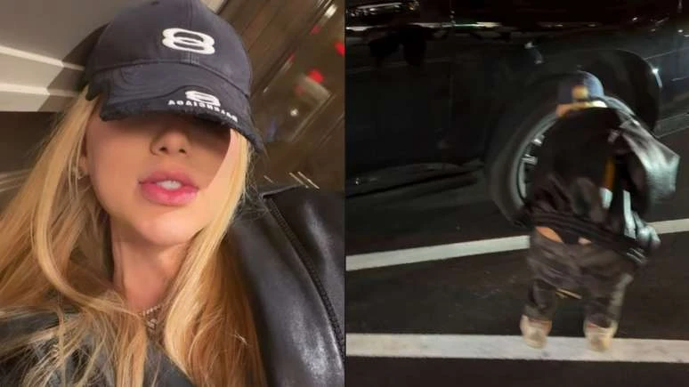 Apos jogo da NBA Virginia tem pneu de carro.webp