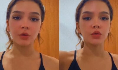 Apos morte da mae corpo de Mel Maia sofre as