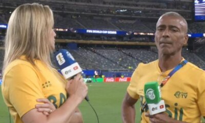 Apos ser acusado de ser rude com Fernanda Gentil Romario