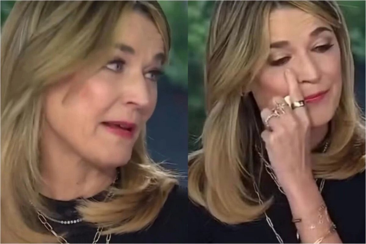 Apresentadora fica aos prantos apos ser informada sobre possivel morte