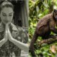 Atriz de Coracao de Mae foi mordida por macaco dias