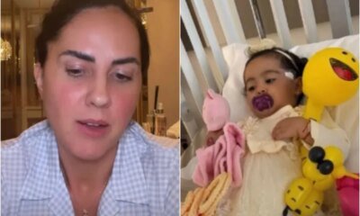 Biopsia so identifica cancer Apos filha de Graciele e Zeze