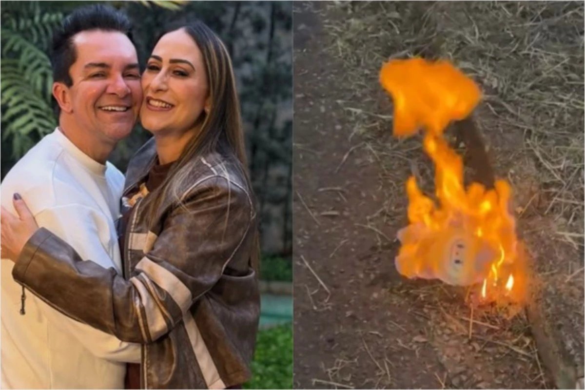 Boneco Labubu causou incendio na casa de Regis Danese Esposa