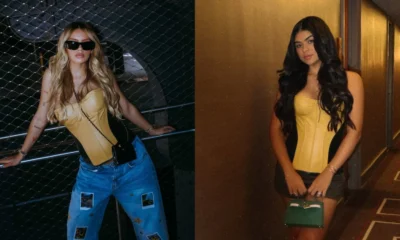 Coincidencia Mulheres de jogadores usam mesmo look em jogo.webp