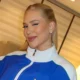 Com tanquinho a mostra Virginia posta look para estreia.webp