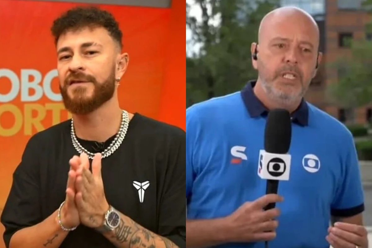Coube a Fred dar noticia ao publico apos Alex Escobar