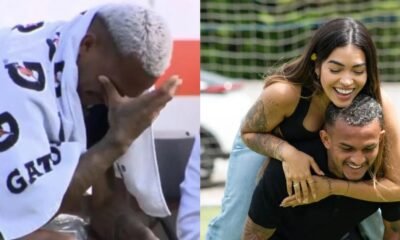 Esposa desabafa apos Wesley ser cortado da selecao por lesao